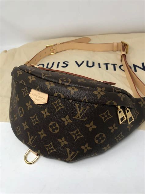 louis vuitton bum bag with black strap|black louis vuitton bumbag.